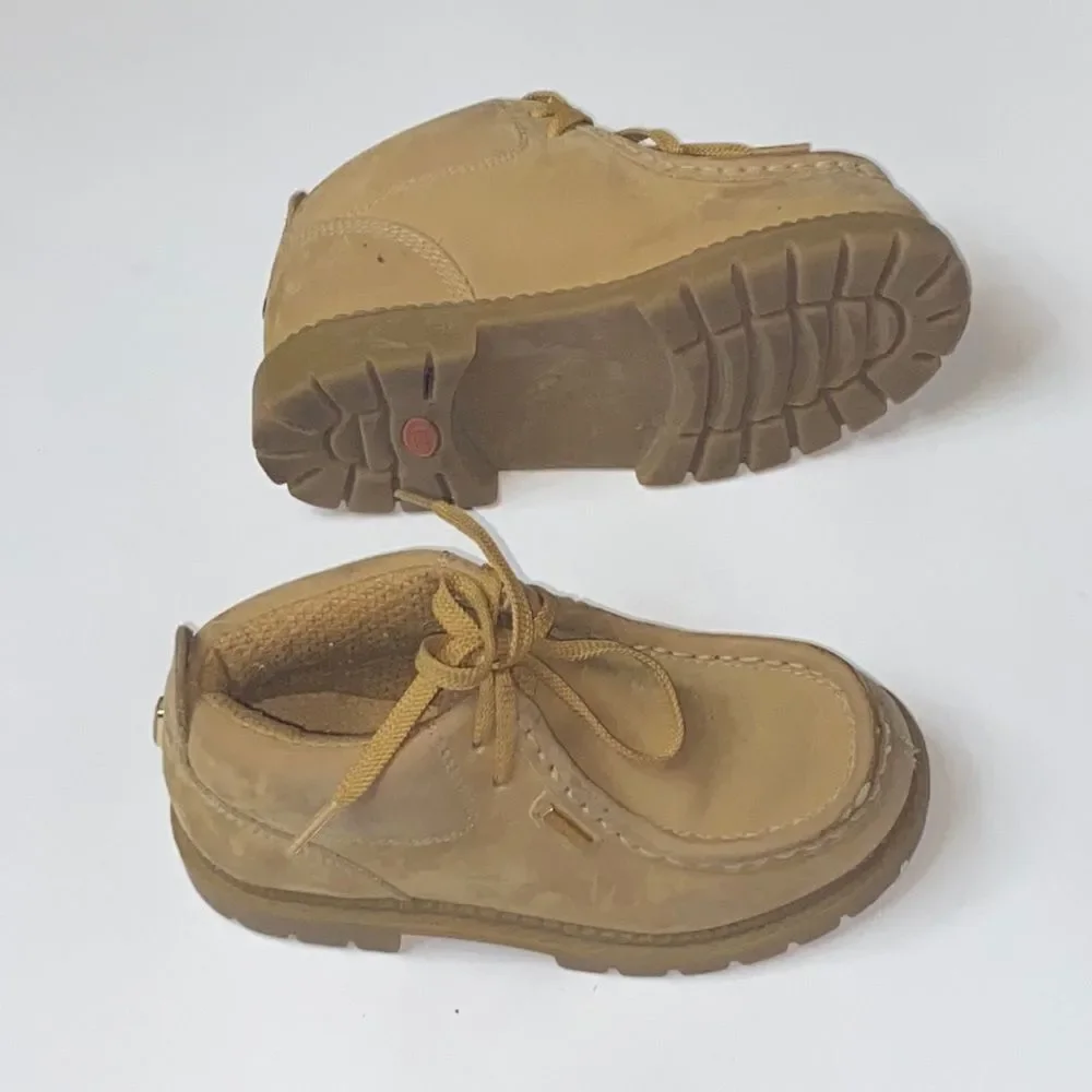VTG, NY LUG CO LEATHER KIDS SHOES BOOTS SIZE 10